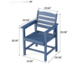 Picture of 4 x Outdoor dining Chairs and side table